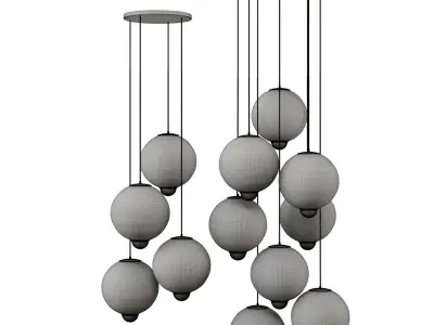 Meltdown Pendant Lamp 3D model