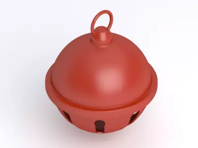 Jingle bell Red 3D model