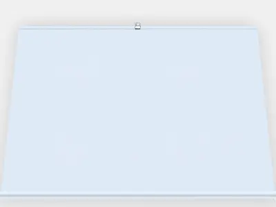 SANDVEDEL Roller blind 2 Low-poly 3D model