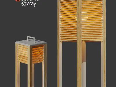 The Ginger collection Ethimo 3D model