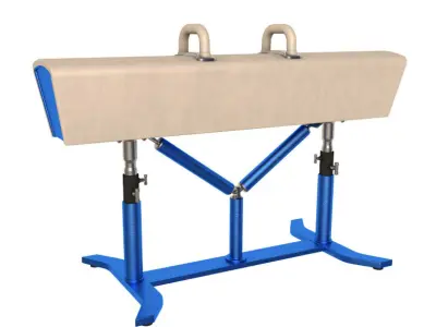 Gymnastics Equipment Collection 3D model