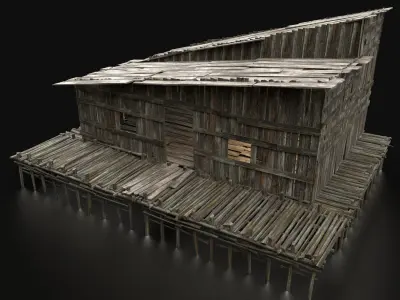 SWAMP HOUSE COLLECTION WETLAND HUTS PACK FANTASY