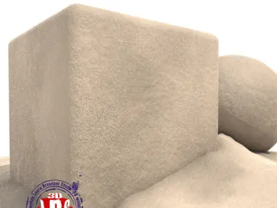 Sand procedural shader 3D model