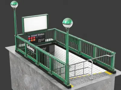  Detailed Street Elements Collection 