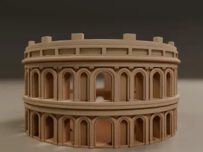 Coliseum 3D print model