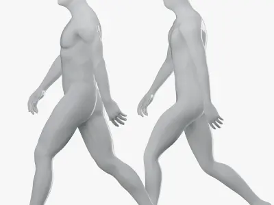  Animated Simple, and Detailed Men Mannequins 
