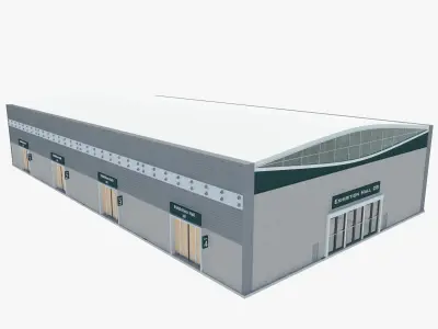 Exhibition Hall  28 3D model