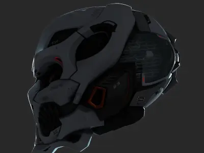 Helmet 022 01 3D model