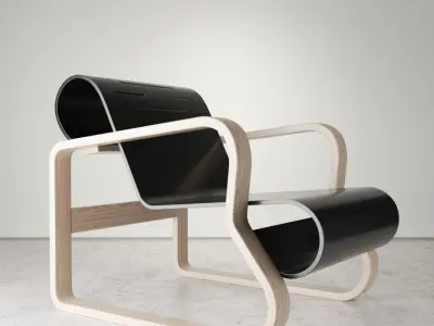 Paimio Armchair 3D model