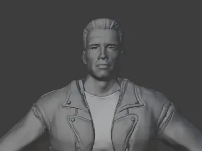 Arnold T-800 3D model