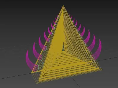 Triangle Portal Struct 3D model