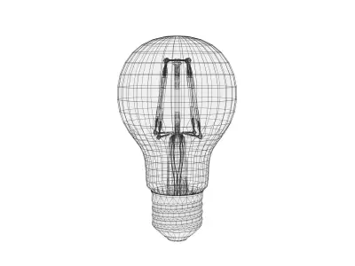 Light Bulb LED E27 Free 3D model