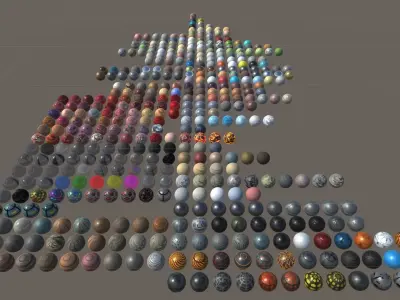 PBR Material Bundle Vol1 - 445 Material  Texture