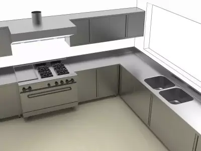 kitchen 18 3D model