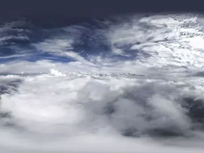 HDR - 2000 Meters Above The Butakovsky Gorge 3D model