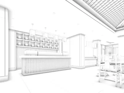 Business - Food Beverage 7-0107 3D model