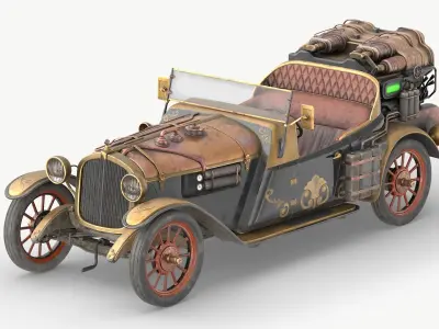  Steampunk Vehicle Collection 3 