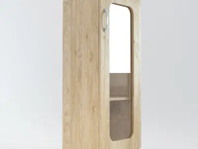 Wooden Cabinet 10 3D model