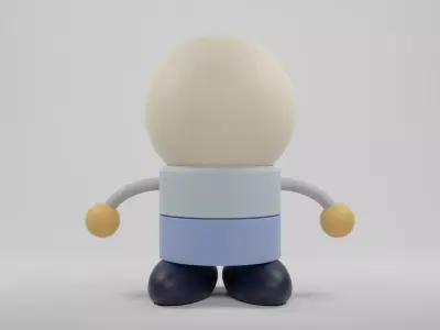 Instant Robot 3D model