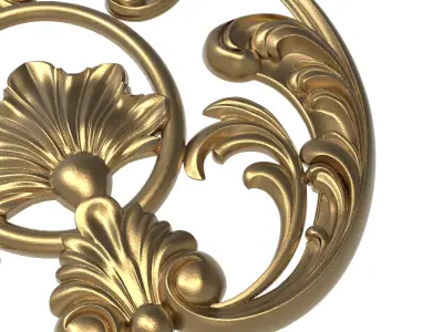  decorative pattern ready for 3D printing 3D model 476