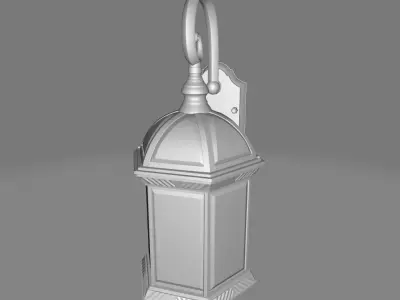 Ramirez Bulb Outdoor Wall Lantern 3D model