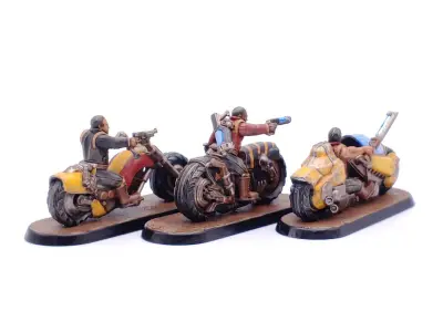 Cyberzerkers - Biker Squad 3D print model