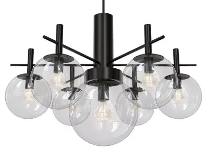 Globe Chandelier 3D model