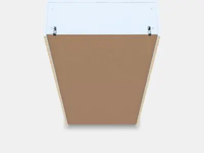 BILLY Bookcase with doors Low-poly 3D model