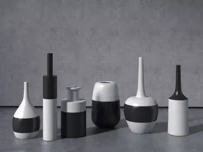 Seta vase 3D model