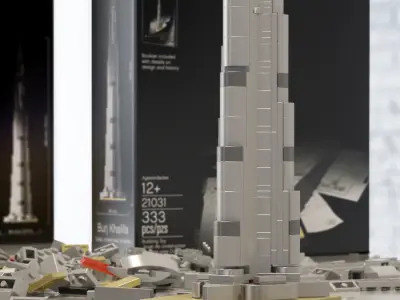 Burj Khalifa - LEGO Architecture 6141908 3D model
