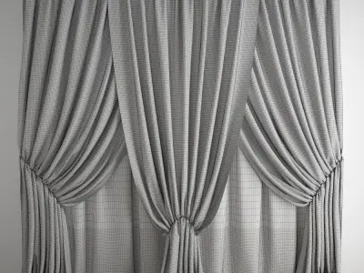 Curtain 381 3D model