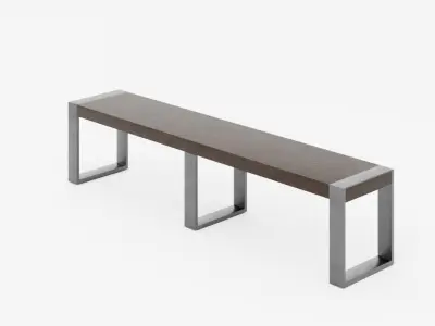 Arcadia Bench 3D model