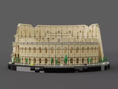 LEGO Creator Expert  - Colloseum 2020 3D model