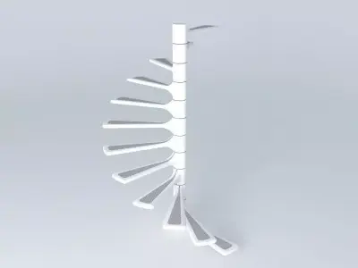 Spiral staircase Free 3D model