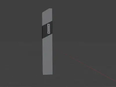 Road Reflector 3D model