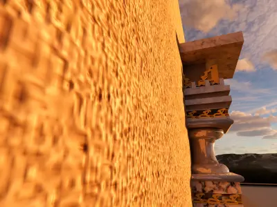 The Victorian Pillar 3D model