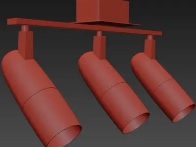 Grumman Beacon Lamp 3D model