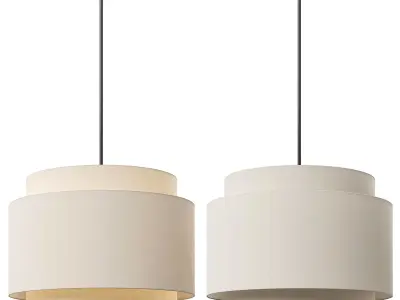 Restoration Hardware Echelon Pendant Light 3D model