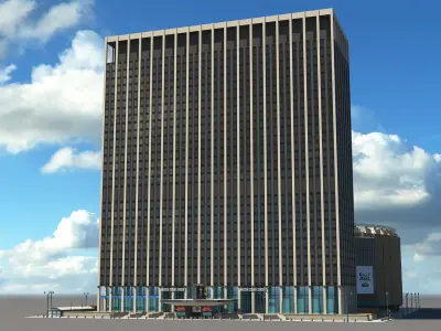  Madison Square Garden with Banners 