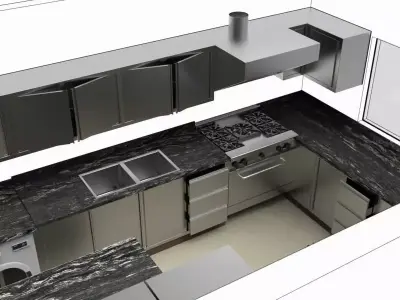 kitchen 7 3D model
