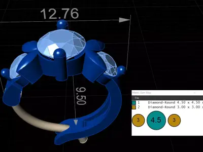 Earrings for women  3D print model