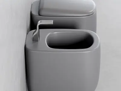 Ceramica Flaminia Mono WC Low-poly 3D model