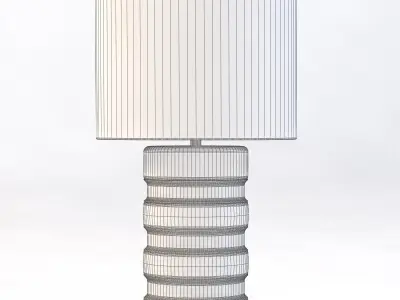Garrison Large Lamp by Arteriors 3D model