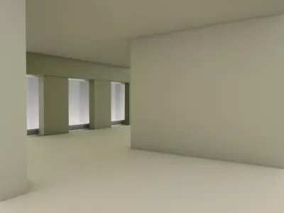 Building Office Archmodel  Construction 3D model