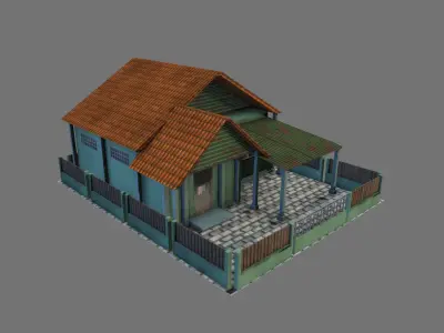 Building 09 3D model