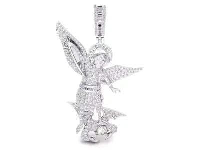 SAINT MICHAEL ARCH ANGEL PIECE 3D print model