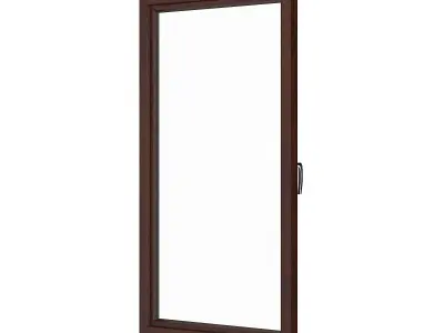 Wooden Window 02 3D model