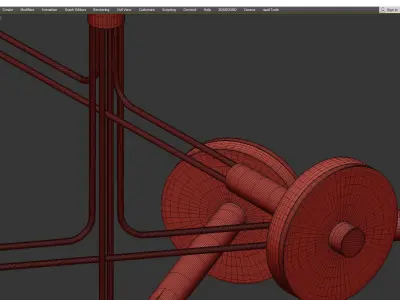 SILENT BRASS TIKO Low-poly 3D model