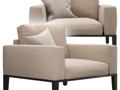 Harbor Outdoor - Balmoral Armchair 3D model