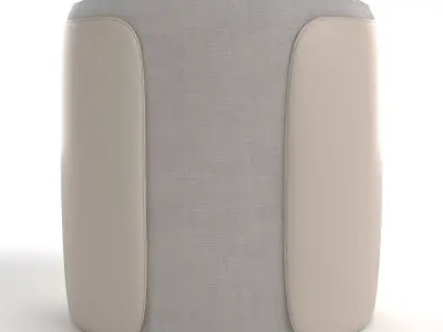 Universal Furniture - Nina Magon Ottoman 3D model